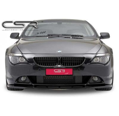 Spoiler añadido delantero Negro brillante BMW 6er E63/E64 CSL017-G