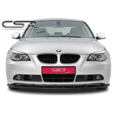 Spoiler añadido delantero Negro brillante BMW 5er E60/61 CSL018-G