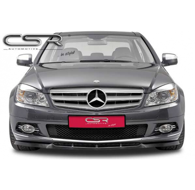 Spoiler añadido delantero imitacion carbono Mercedes C-Klasse W204 CSL020-C