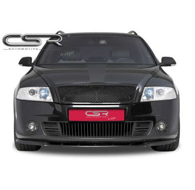 Spoiler añadido delantero imitacion carbono Skoda Octavia II (1Z) CSL029-C