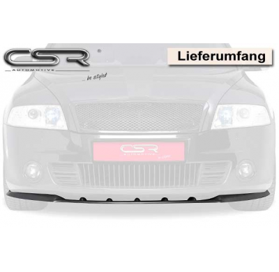 Spoiler añadido delantero imitacion carbono Skoda Octavia II (1Z) CSL029-C