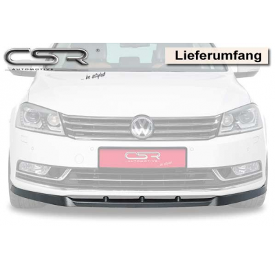 Spoiler añadido delantero imitacion carbono VW Passat 3C B7 CSL039-C