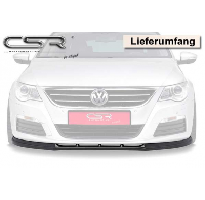 Spoiler añadido delantero imitacion carbono VW CC CSL041-C