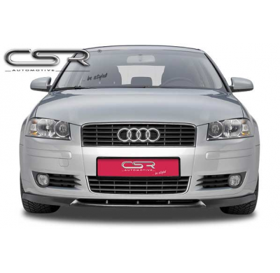 Spoiler añadido delantero imitacion carbono Audi A3 8P 8PA CSL043-C