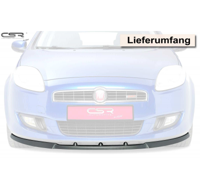 Spoiler añadido delantero Negro brillante Fiat Bravo Typ 198 CSL044-G