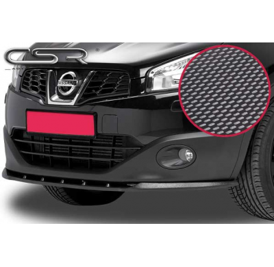 Añadido paragolpes Nissan Qashqai 2010-  ABS Look carbono