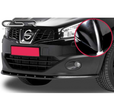 Añadido paragolpes Nissan Qashqai 2010-  ABS glossy