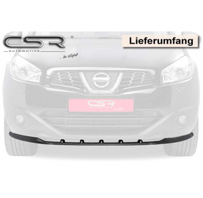 Spoiler añadido delantero imitacion carbono Nissan Qashqai CSL051-C