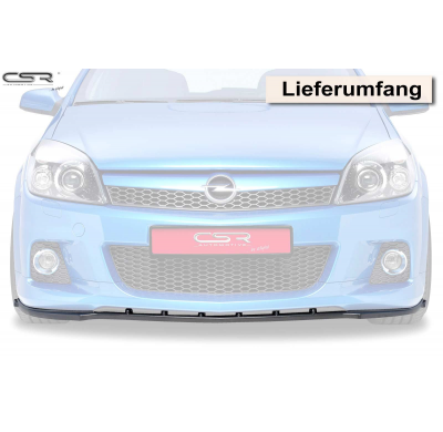 Spoiler añadido delantero Negro brillantes Opel Astra H OPC CSL056-G