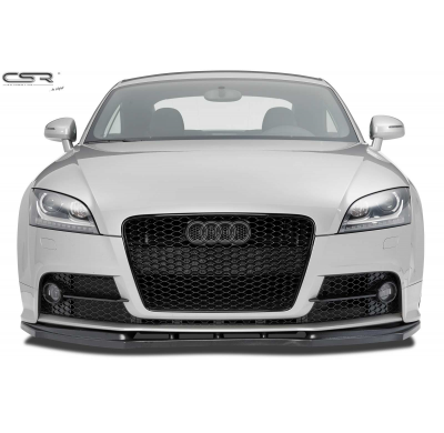 Spoiler añadido delantero Negro brillante Audi TT 8J CSL095-G