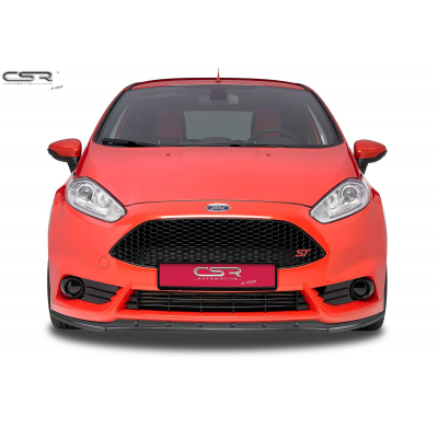 Spoiler añadido delantero imitacion carbono Ford Fiesta MK7 CSL104-C