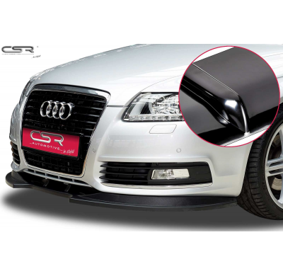 Spoiler añadido delantero Negro brillante Audi A6 4F CSL106-G