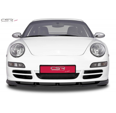 Spoiler añadido delantero Negro brillante Porsche 911 997 CSL114-G