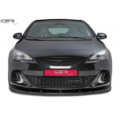 Spoiler añadido delantero Negro brillante Opel Astra J OPC / GTC CSL130-G