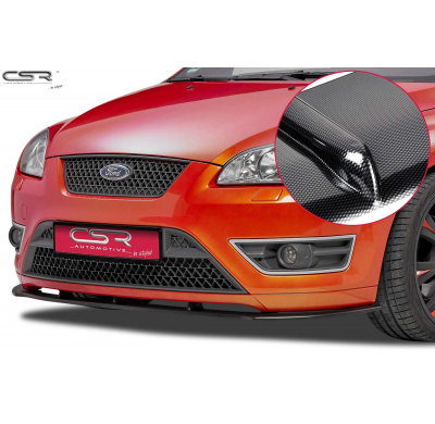 Spoiler añadido delantero imitacion carbono Ford Focus 2 ST CSL135-C