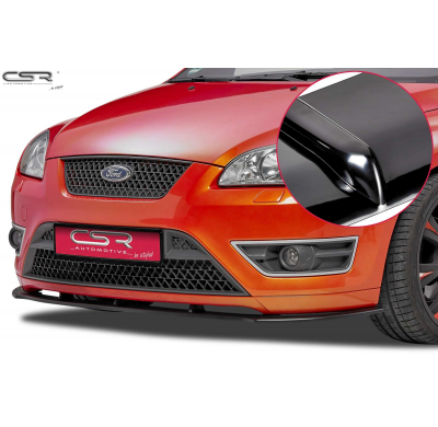Spoiler añadido delantero Negro brillante Ford Focus 2 ST CSL135-G