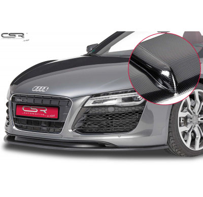 Spoiler añadido delantero imitacion carbono Audi R8 CSL139-C