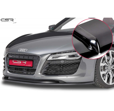 Spoiler añadido delantero Negro brillante Audi R8 CSL139-G