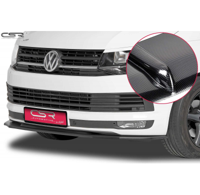 Spoiler añadido delantero imitacion carbono VW T6 Bus CSL149-C