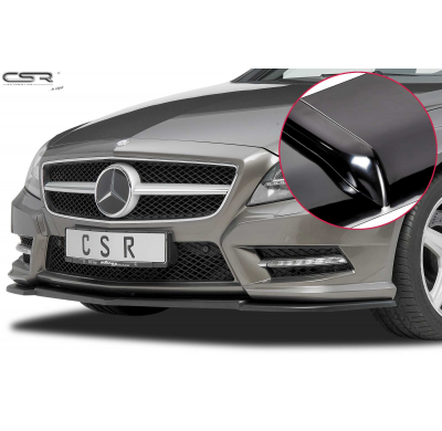 Spoiler añadido delantero Negro brillante Mercedes CLS C218/W218 CSL156-G