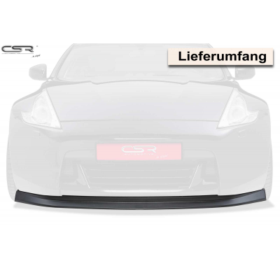 Spoiler añadido delantero imitacion carbono Nissan 370Z Z34 CSL166-C