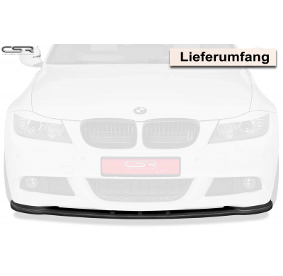 Spoiler añadido delantero Negro brillante BMW 3er E90/91/92/93 CSL168-G