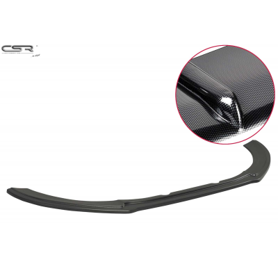 Spoiler añadido delantero imitacion carbono Audi RS6 C7 CSL169-C