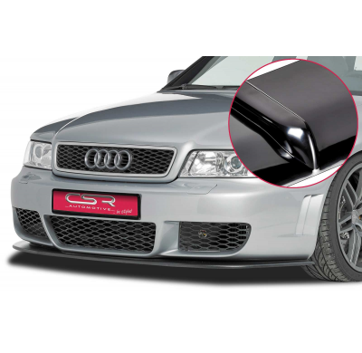 Spoiler añadido delantero Negro brillante Audi RS4 B5 CSL170-G