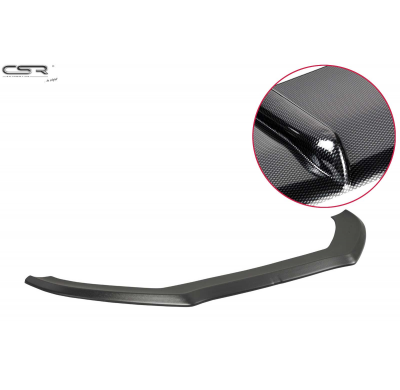 Spoiler añadido delantero imitacion carbono Audi A5 8T S-Line CSL175-C