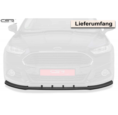 Spoiler añadido delantero Negro brillante Ford Mondeo MK5 CSL178-G