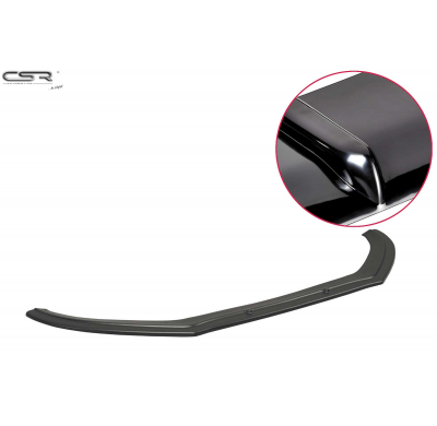 Spoiler añadido delantero Negro brillante Audi A4 B8 CSL183-G
