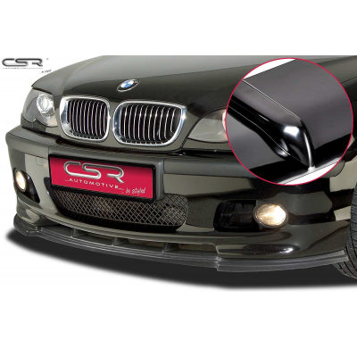 Spoiler añadido delantero Negro brillante BMW 3er E46 CSL185-G