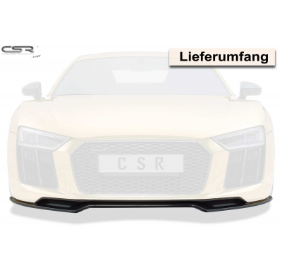 Spoiler añadido delantero Negro brillante Audi R8 4S CSL186-G