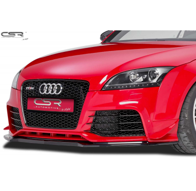 Spoiler añadido delantero Negro brillante Audi TT RS 8J CSL189-G