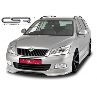 AÑADIDO PARAGOLPES DELANTERO FIBERFLEX Skoda Octavia II 1Z Facelift AÑO Desde 2009