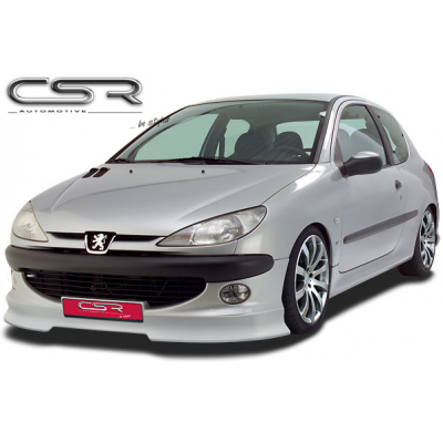 AÑADIDO PARAGOLPES DELANTERO FIBRA VIDRIO Peugeot  206 AÑO 2003-2009  Hatchback/Cabrio/Kombi