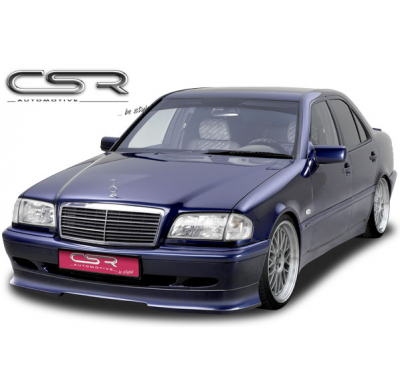 AÑADIDO PARAGOLPES DELANTERO FIBRA VIDRIO Mercedes Benz W202 AÑO 1997-2000  Limo / Kombi