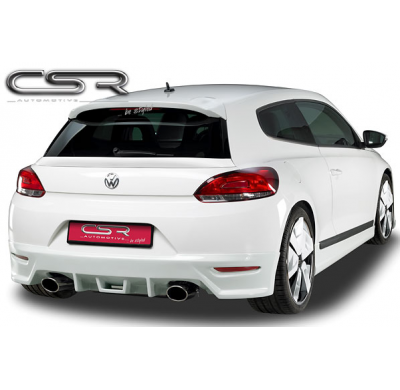 AÑADIDO PARAGOLPES TRASERO FIBRA VIDRIO VW Scirocco 3 AÑO Desde 2008  Coupé