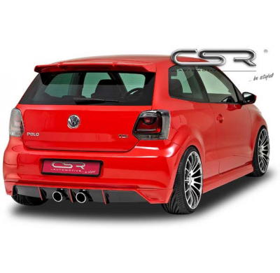 AÑADIDO PARAGOLPES TRASERO FIBERFLEX VW  Polo 5 Typ 6R AÑO Desde 2009  Hatchback