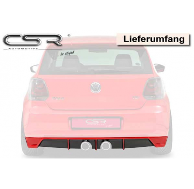 Spoiler + salida de escape VW Polo 5 Typ 6R PS028