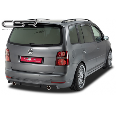 AÑADIDO PARAGOLPES TRASERO FIBRA VIDRIO VW  Touran / Touran GP AÑO 2003-2010