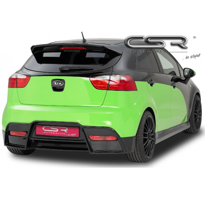 AÑADIDO PARAGOLPES TRASERO FIBERFLEX Kia Rio 3.Generation UB  AÑO Desde 2011  Hatchback