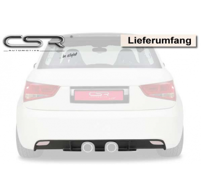 Spoiler trasero + salida de escape Audi A1 PS025