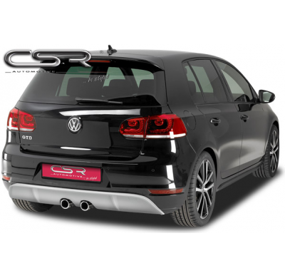 AÑADIDO PARAGOLPES TRASERO FIBERFLEX VW  Golf 6 AÑO Desde 2008  Hatchback