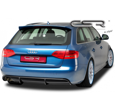 AÑADIDO PARAGOLPES TRASERO FIBERFLEX Audi  A4 B8 AÑO Desde 2007  Avant