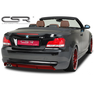 AÑADIDO PARAGOLPES TRASERO FIBERFLEX BMW  1er E82/E88 AÑO 2007-3/2011  E82/E88 Coupé/Cabrio