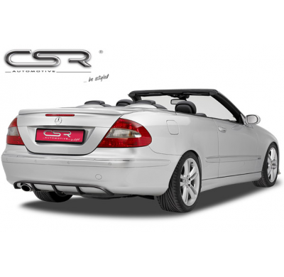 Añadido trasero Mercedes Benz  CLK W209,C209,A209 2005-2010 Coupé, Cabrio Fiberflex