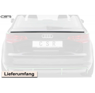Aleron lip spoiler Audi A3 8V Sportback HL147
