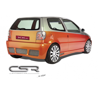 PARAGOLPES TRASERO FIBRA VIDRIO VW  Polo 3 Typ 6N  AÑO 1994-1999  Hatchback