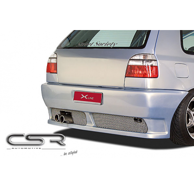 PARAGOLPES TRASERO FIBRA VIDRIO VW Golf 3 AÑO 1991-1997  Hatchback / Cabrio